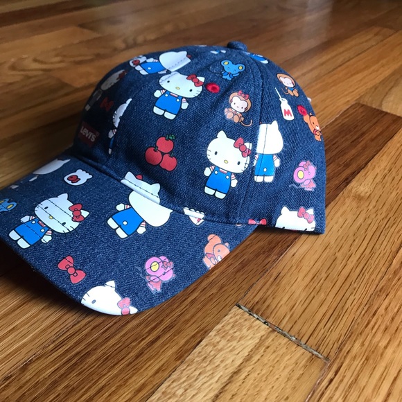 Levi's X Hello Kitty Baseball Cap Denim - Picture 6 of 8